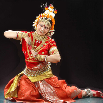 Danse indienne mahari Odisha