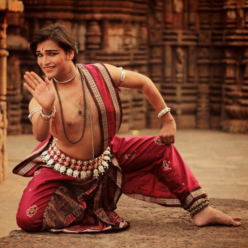 Danse indienne Odissi Odisha Saswat Joshi